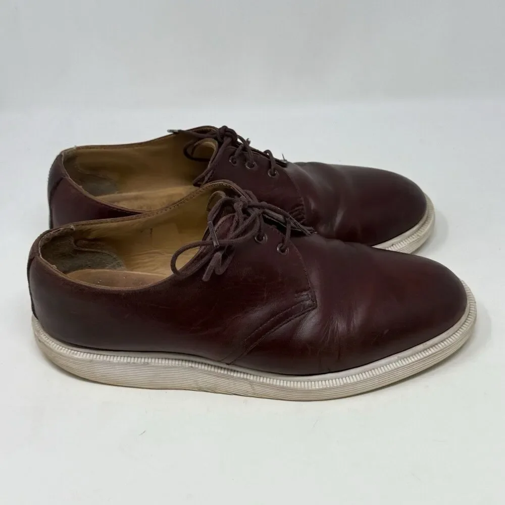 Dr. Martens Torriano Oxford Shoes Mens 9 Womens 10 Brown Leather Casual Comfort